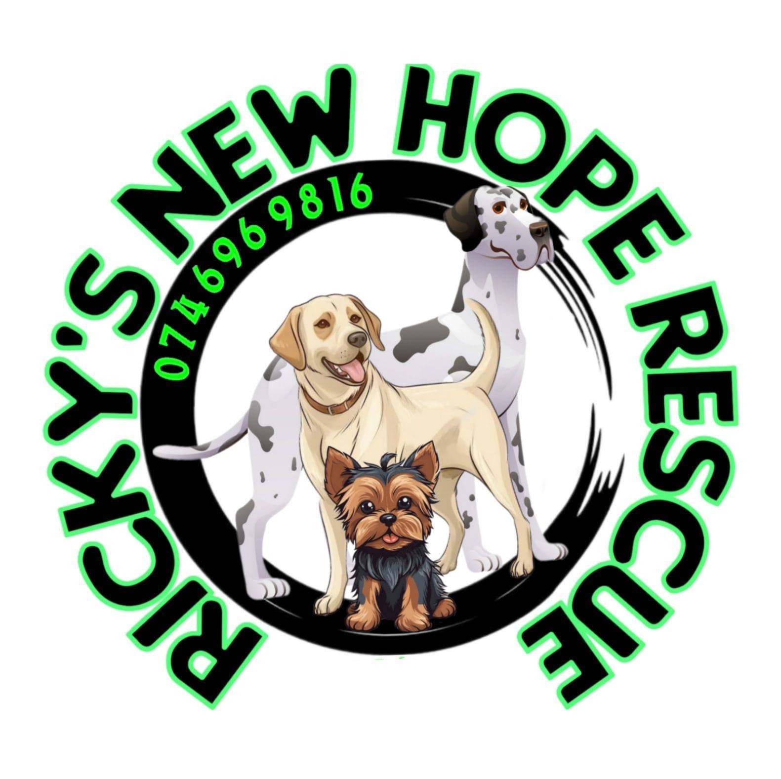 Ricky's New Hope Rescue animal rescue mission
